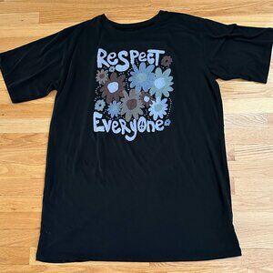 Life Clothing Co. Respect Everyone T-shirt Dress Size XL
